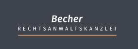 Logo Rechtsanwaltskanzlei Becher